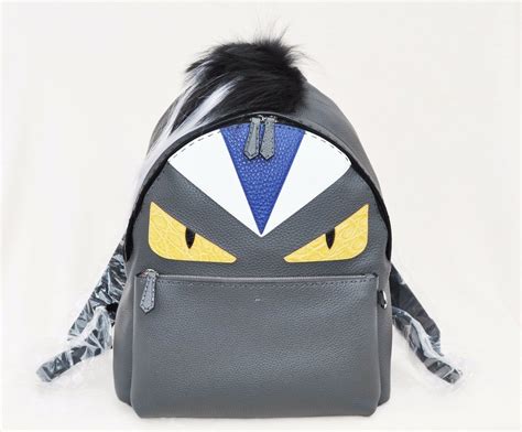 fendi backpack for men|Fendi monster backpack men.